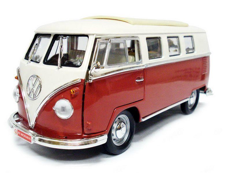 VOLKSWAGEN MICROBUS 1962 1/18　フォルクスワーゲン Volkswagen Kombi Microbus 1962 1:18 Vinho Signature Yatming